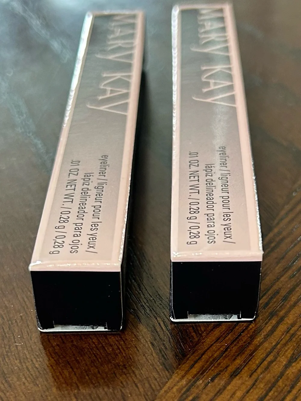 Mary Kay Eyeliner Pencil, Black Shade, 0.01 oz / 0.28 g Lot of 2 New with boxes.